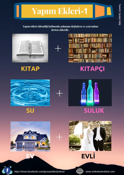 Kök ve Yapım Eki İle İlgili Afişler