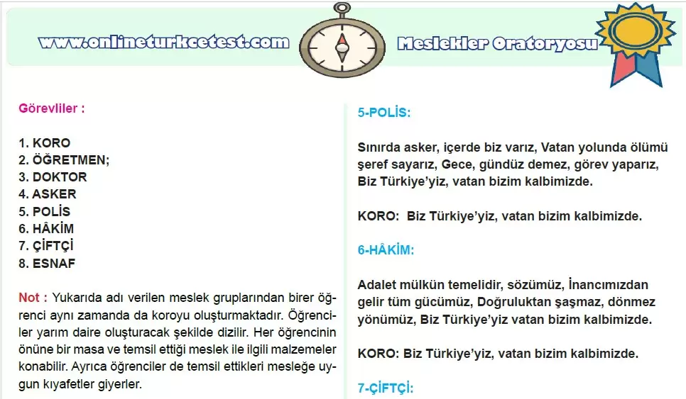 Meslekler Oratoryosu PDF İndir