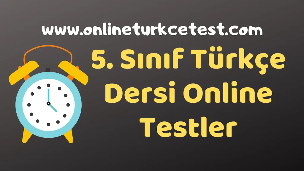 5. Sınıf Online Testler