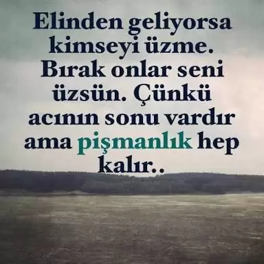 ‘’Son Pişmanlık Fayda Etmez.’’ Sözü İle İlgili Hikaye Yazınız.