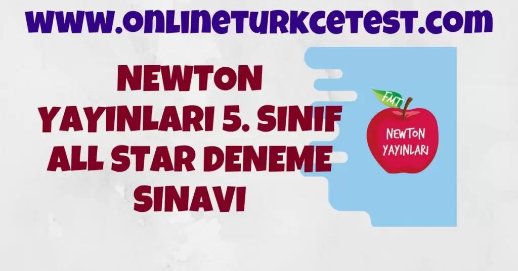 Newton Yayınları 5. Sınıf All Star Deneme Sınavı