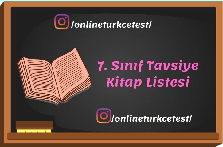 7. Sınıf Tavsiye Kitaplar Listesi