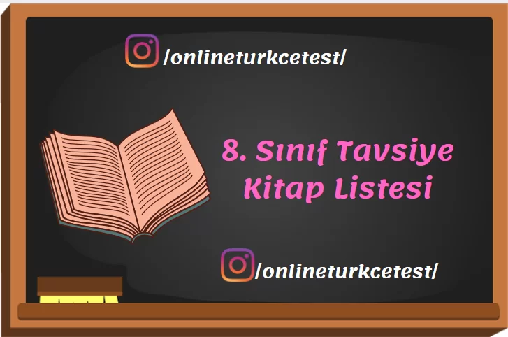 8. Sınıf  Tavsiye Kitaplar Listesi