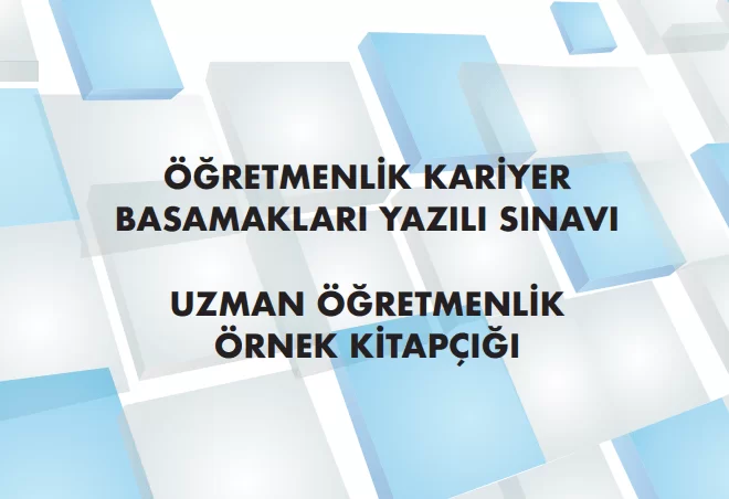 Uzman – Başöğretmenlik Sınavı Örnek Sorular