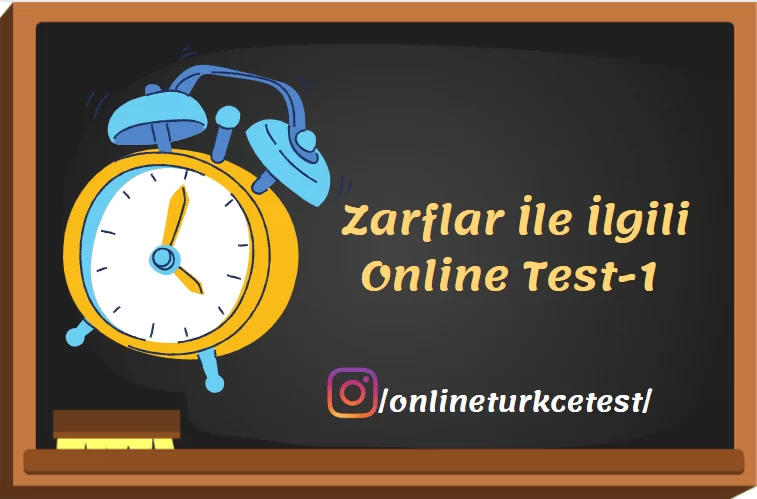 7. Sınıf Zarflar İle İlgili Online Test-1