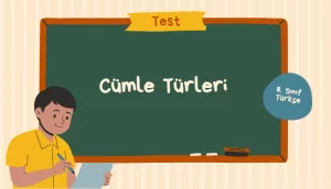 cümle türleri ile ilgili online test