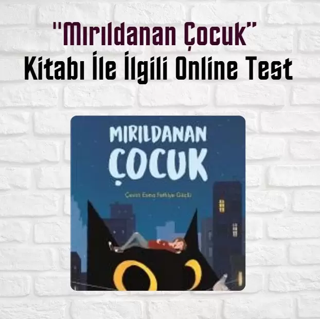 “Mırıldanan Çocuk” Kitap Soruları ve Cevapları