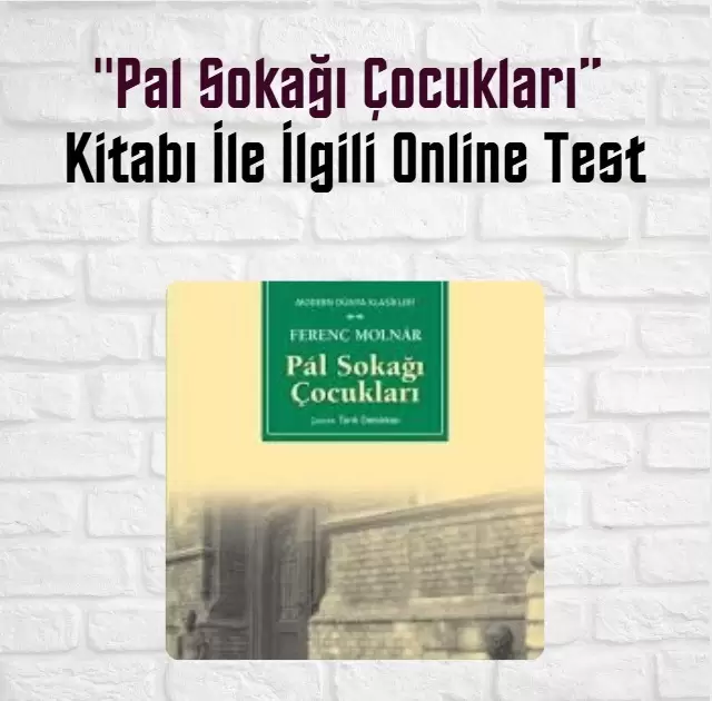 “Pal Sokağı Çocukları” Kitabı İle İlgili Online Test
