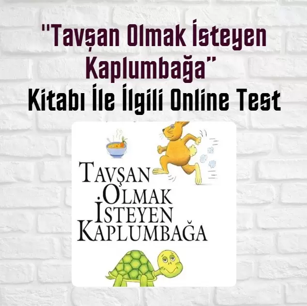 “Tavşan Olmak İsteyen Kaplumbağa” Kitabı İle İlgili Online Test